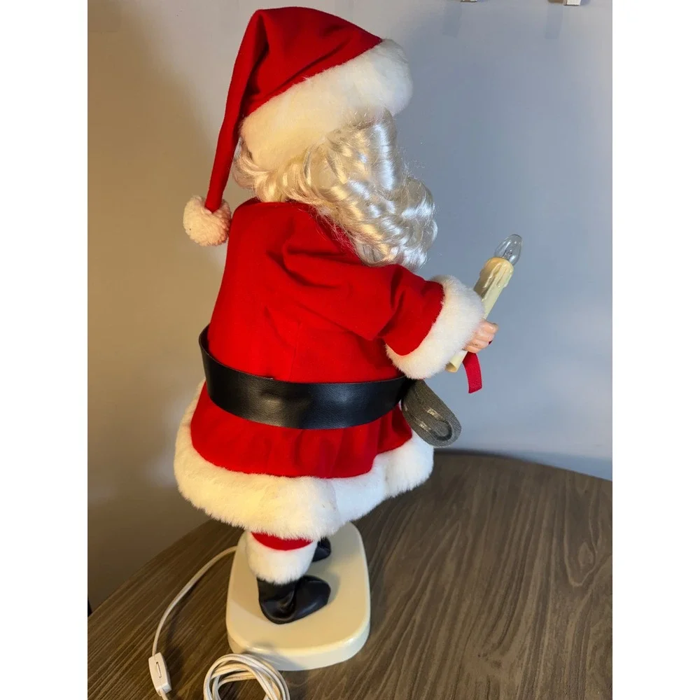 Vintage Rennoc Animated Santa Claus Figure 24